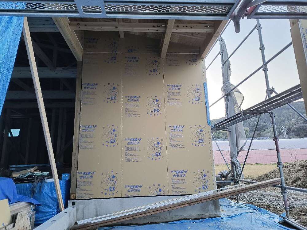 EXボード釘打ち