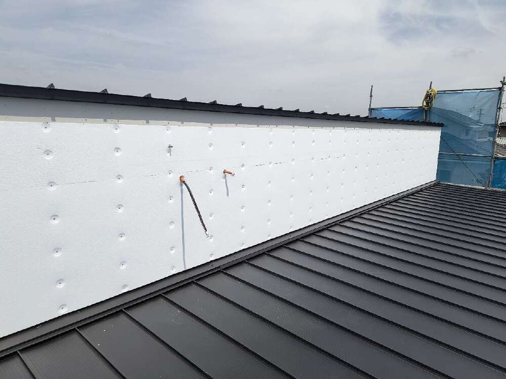 DCP WALL　施工中