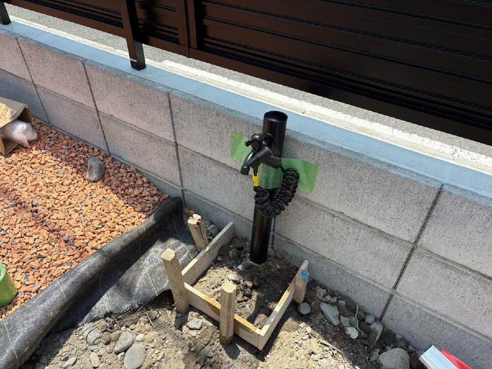 水栓柱移設取替完了