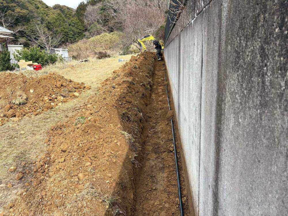 給水管引込み工事