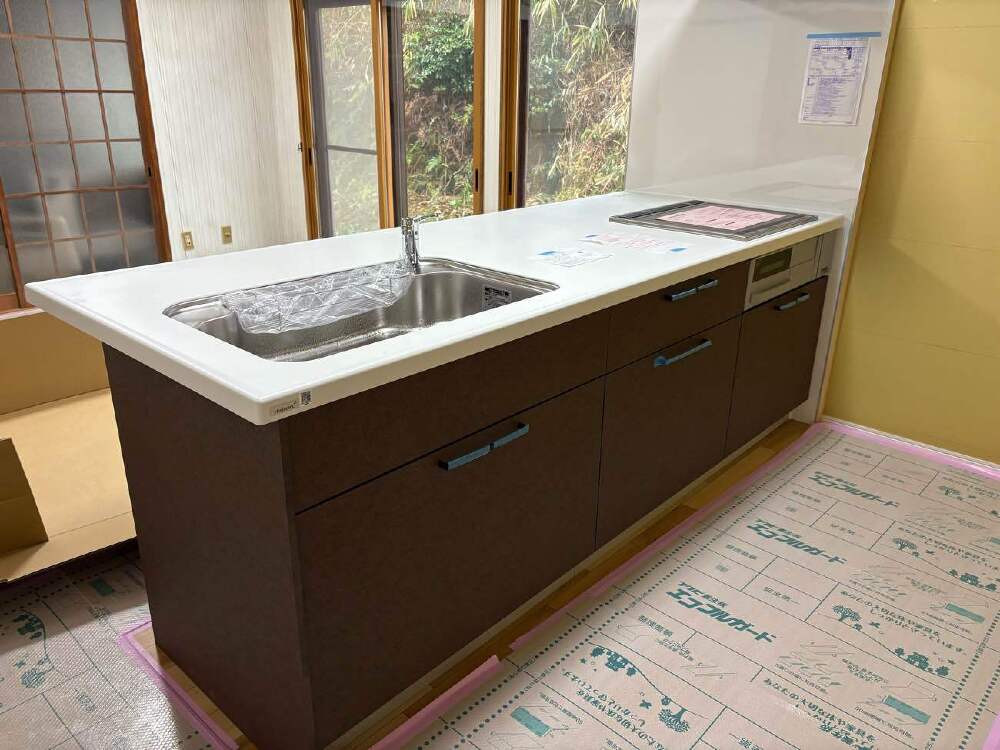 ｷｯﾁﾝ接続完了