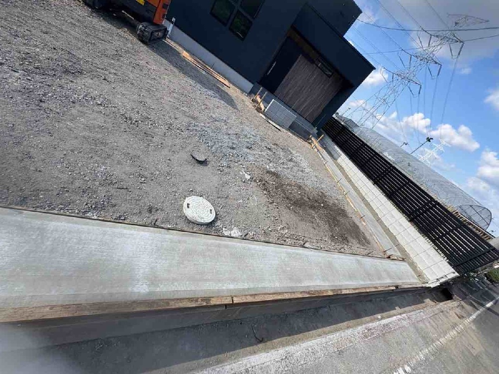 鉄板引き上げ完了