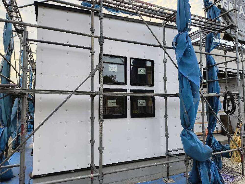 DCPWALL施工中