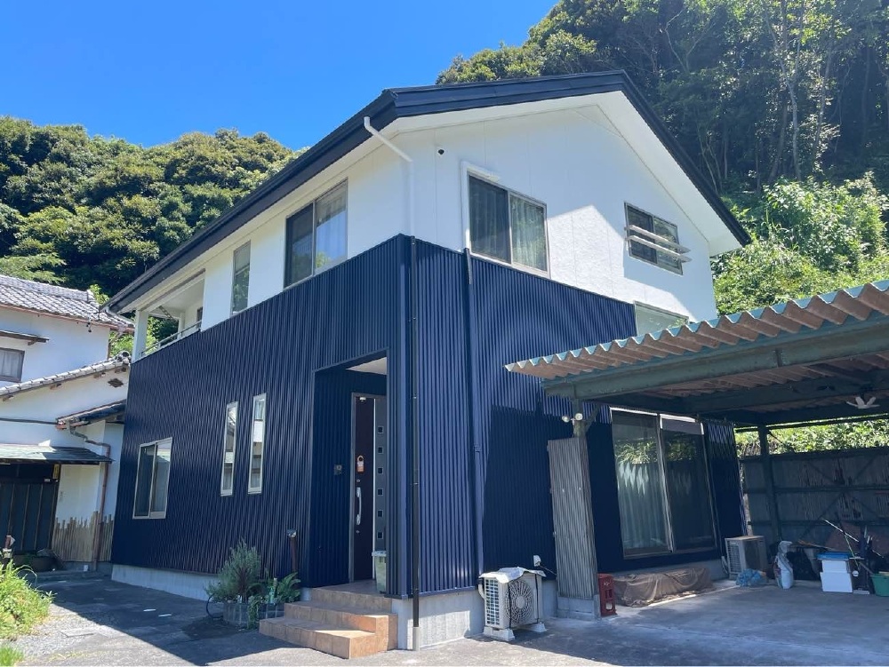 足場バラシ完了