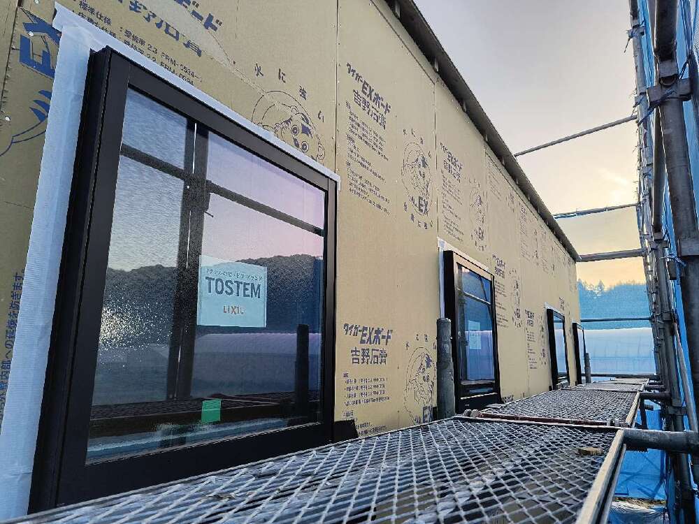 サッシ下地＆取付け