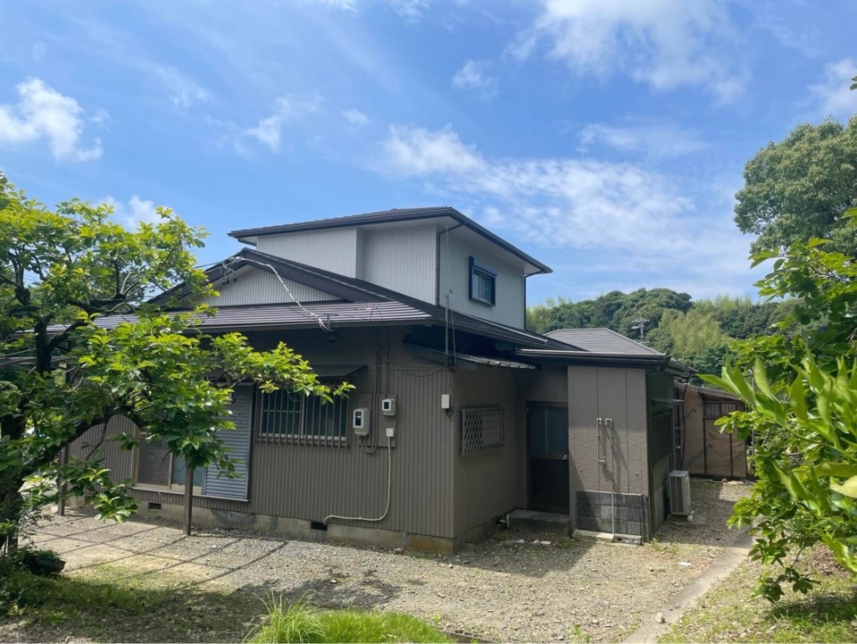 足場バラシ完了