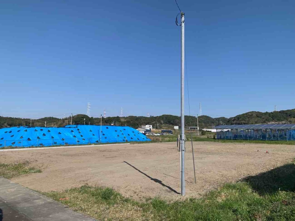 仮設電気工事完了