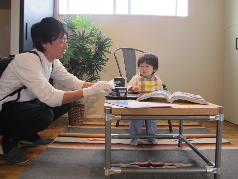完成見学会ようす