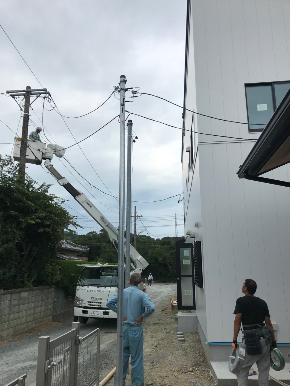 電気引き込み工事