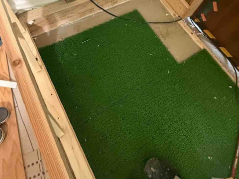 玄関かまち施工