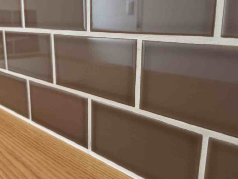 洗面シール打ち完了