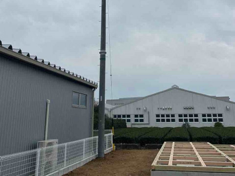 中電建柱工事完了