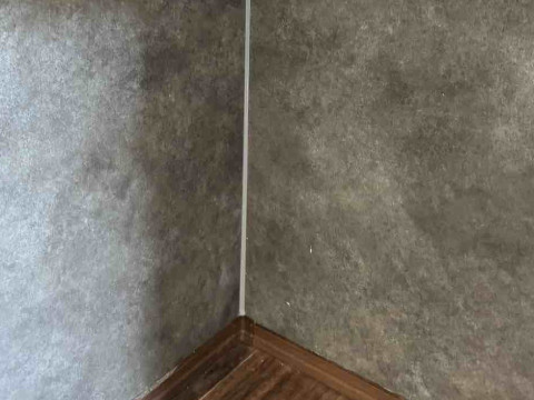 洗面コーキング完了