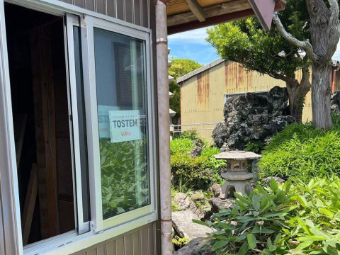 縦トイ金具施工