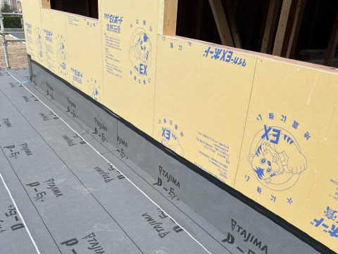 ルーフィング施工