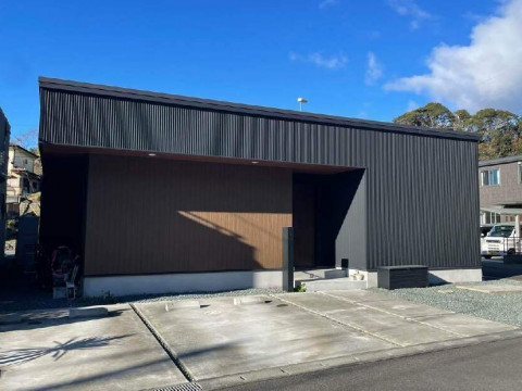 足場バラシ完了