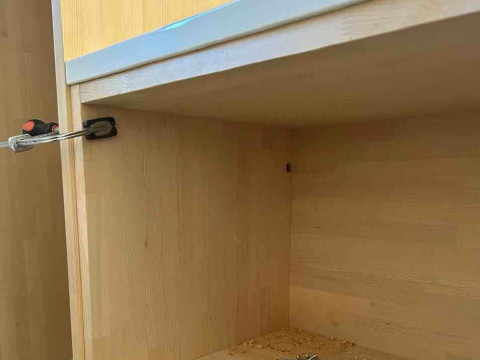 キッチン専用回路コンセント カップボード配線