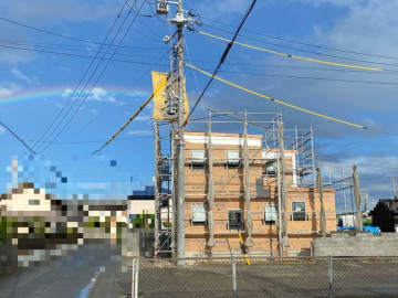 大工さんが撮ってくれた写真🌈