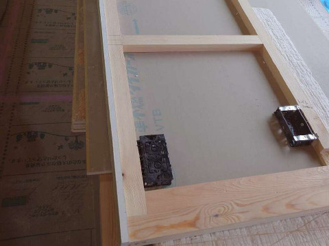 トイレ小壁支度