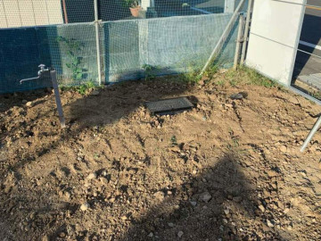 仮設水道工事