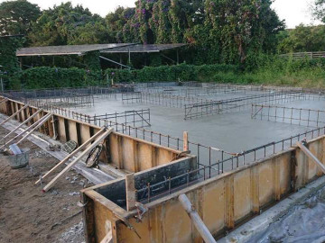 ベタコン工事完了