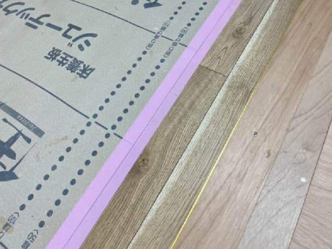 キッチン床見切り