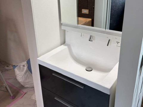 器具付け完了（洗面