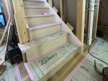 階段の施工