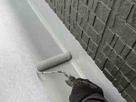 ベランダ塗装完了