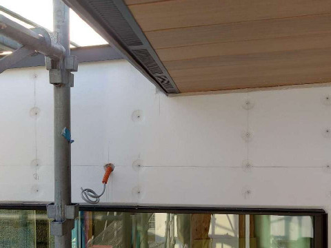 スチロール施工