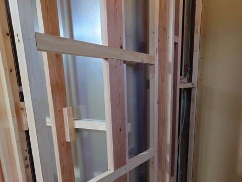 寝室一本引き下地