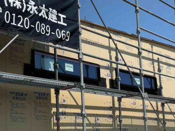防水テープの施工