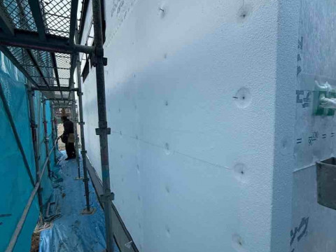 スチロール施工