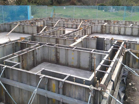 ベタコン、立ち上がりコン打設完了