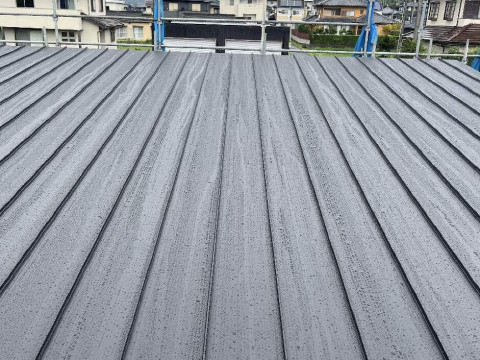 屋根葺き施工