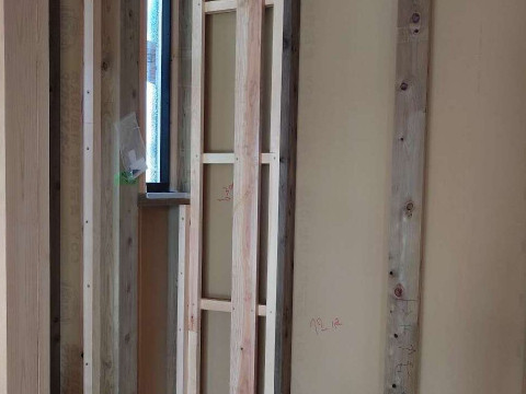 通気スペーサー完了、各種下地