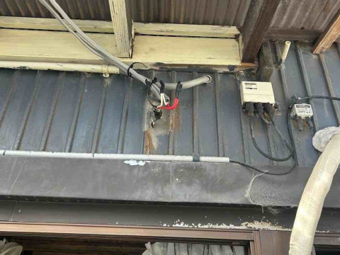 既設調査、撤去、仮設工事