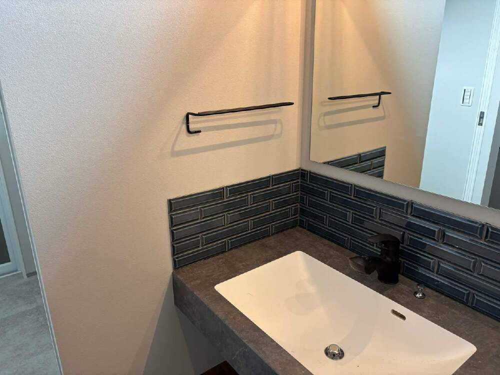 タオル掛け取付