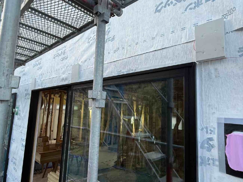 スチロール施工