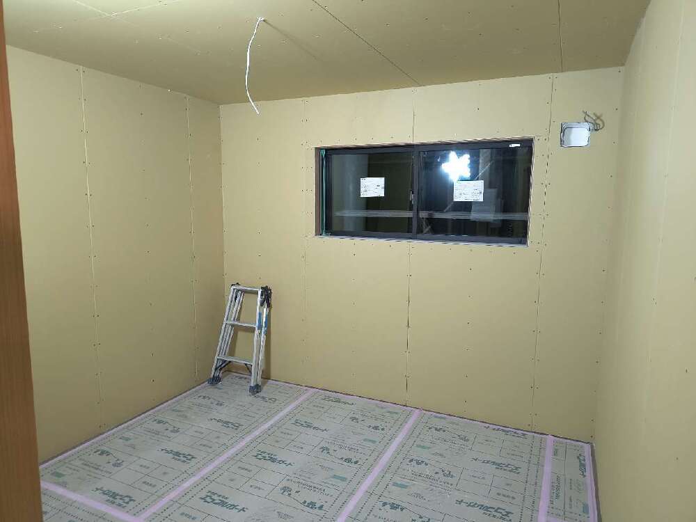 壁プラスターボード貼り