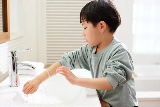 水回りへ直行できる帰宅動線